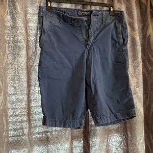 American Eagle Longer Length Blue Men’s Shorts. Size 31.